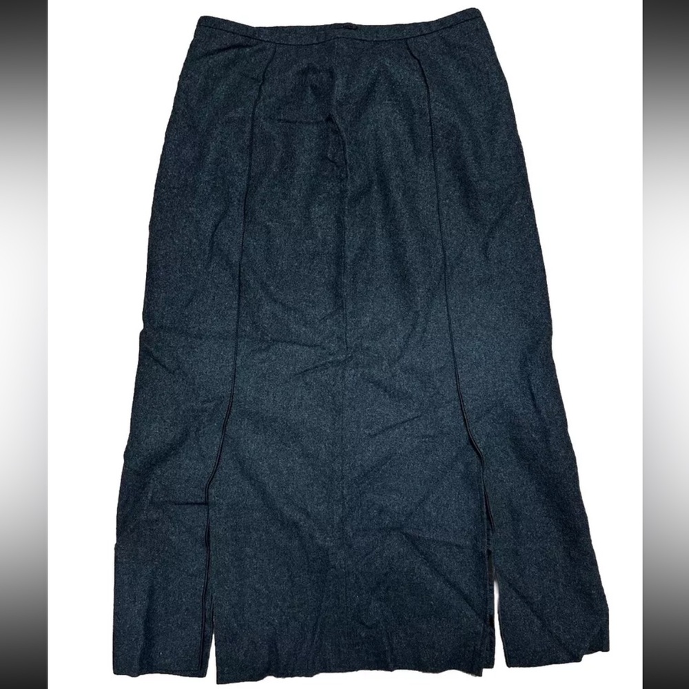 Women’s Size 14 Harvé Benard By Benard Holtzman Dark Grey Skirt